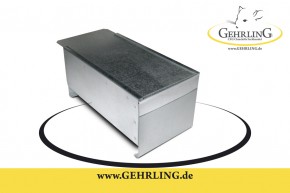 Sandbad zum Aufstellen mit Schiebedeckel (25x14x12 cm))